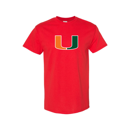 Men's Miami Hurricanes Logo Cotton T-Shirt