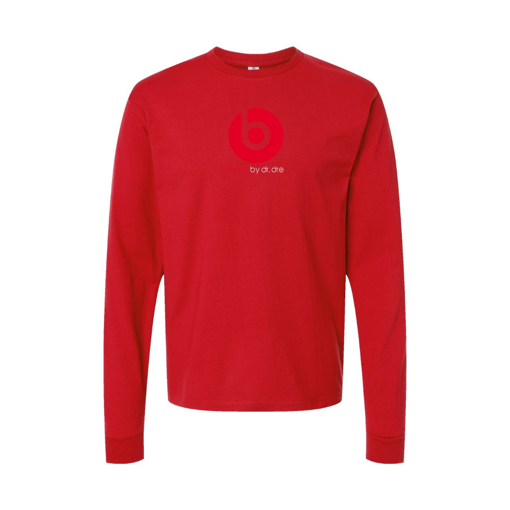 Youth Beats-by Dre Logo Cotton Long Sleeve T-Shirt