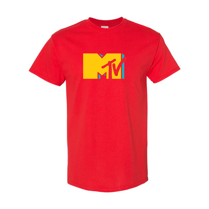 Men's MTV Logo Cotton T-Shirt