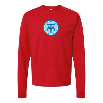 Youth Turcat Mery Logo Cotton Long Sleeve T-Shirt