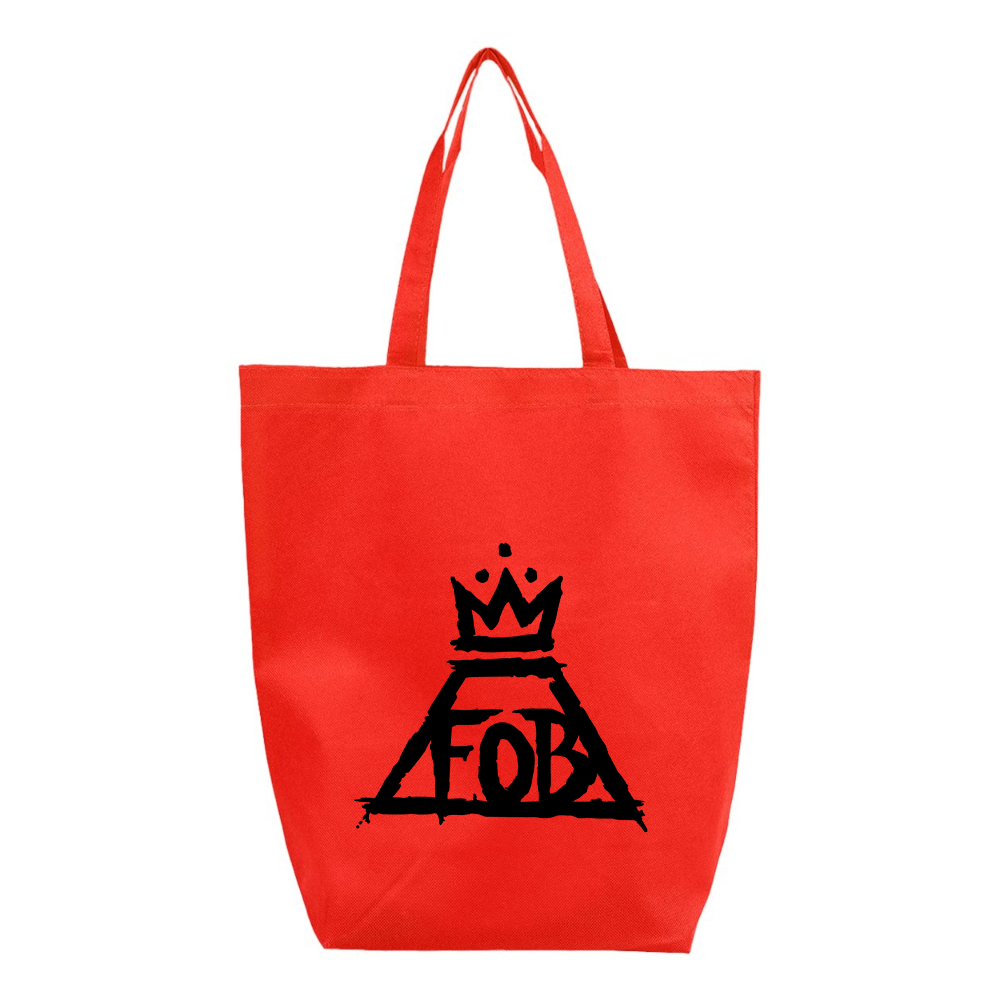 Fall Out Boy  Q-Tees Non-Woven Gusset Bottom Tote