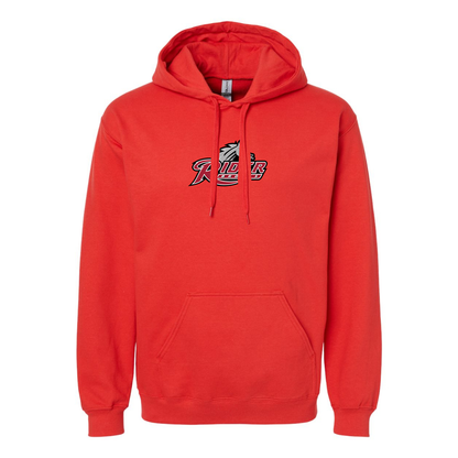 Men's Rider Broncs Logo Softstyle Midweight Hooded Sweatshirt