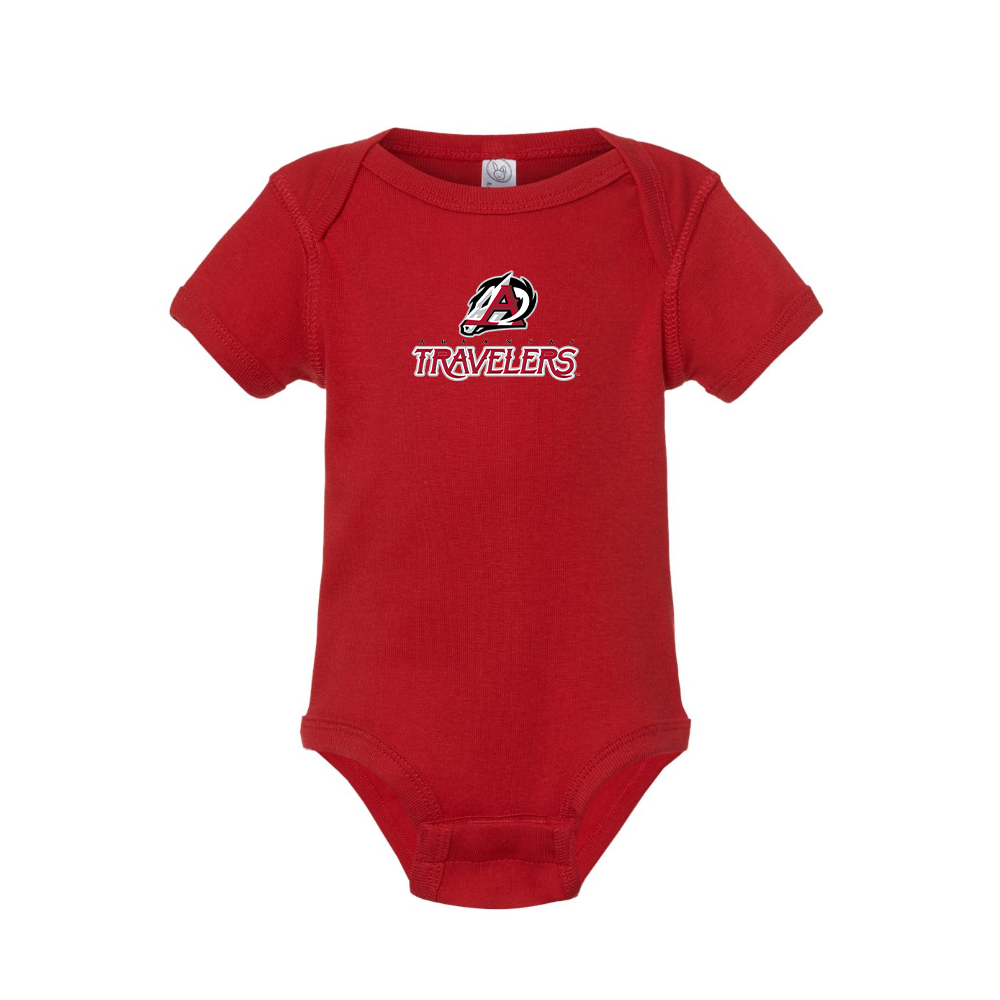 Arkansas Travelers Logo Baby Romper Onesie