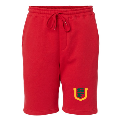 Men's San Francisco Dons Logo Independent Trading Co Midweight Fleece Shorts