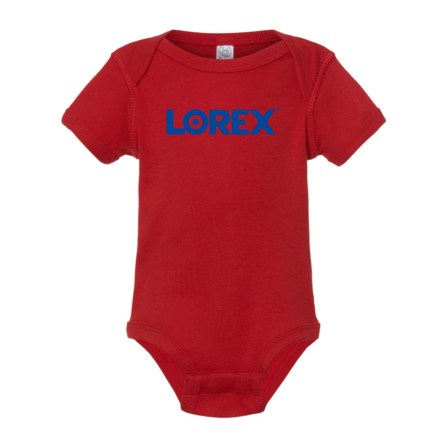 Lorex Technology Logo Baby Onesie Romper