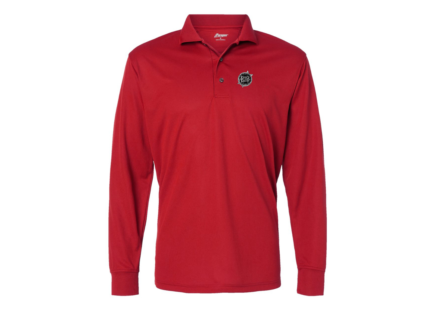 Men's When Rivers Meet Paragon Prescott Long Sleeve Polo