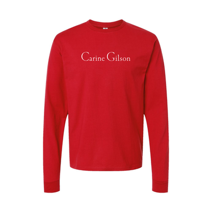 Men's Carine Gilson Logo Long Sleeve T-Shirt
