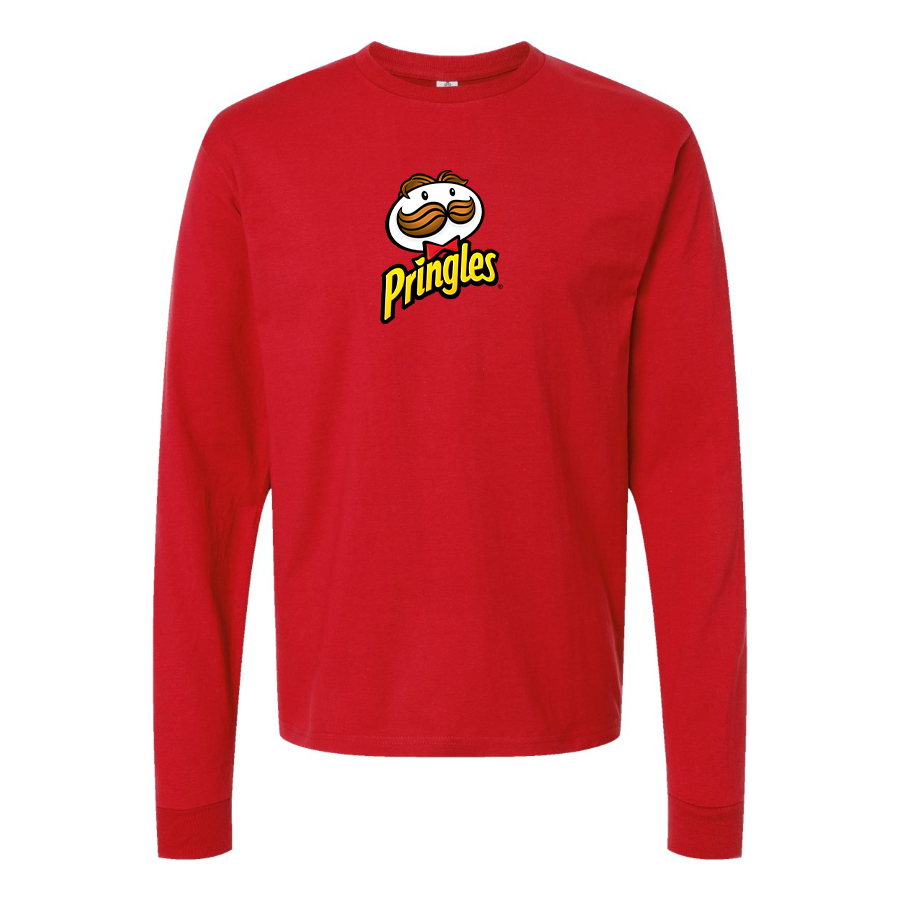 Men's Pringles Logo Long Sleeve T-Shirt