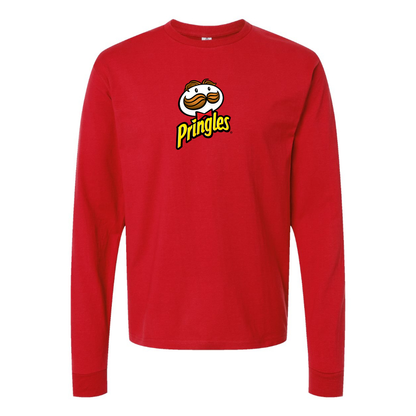 Men's Pringles Logo Long Sleeve T-Shirt