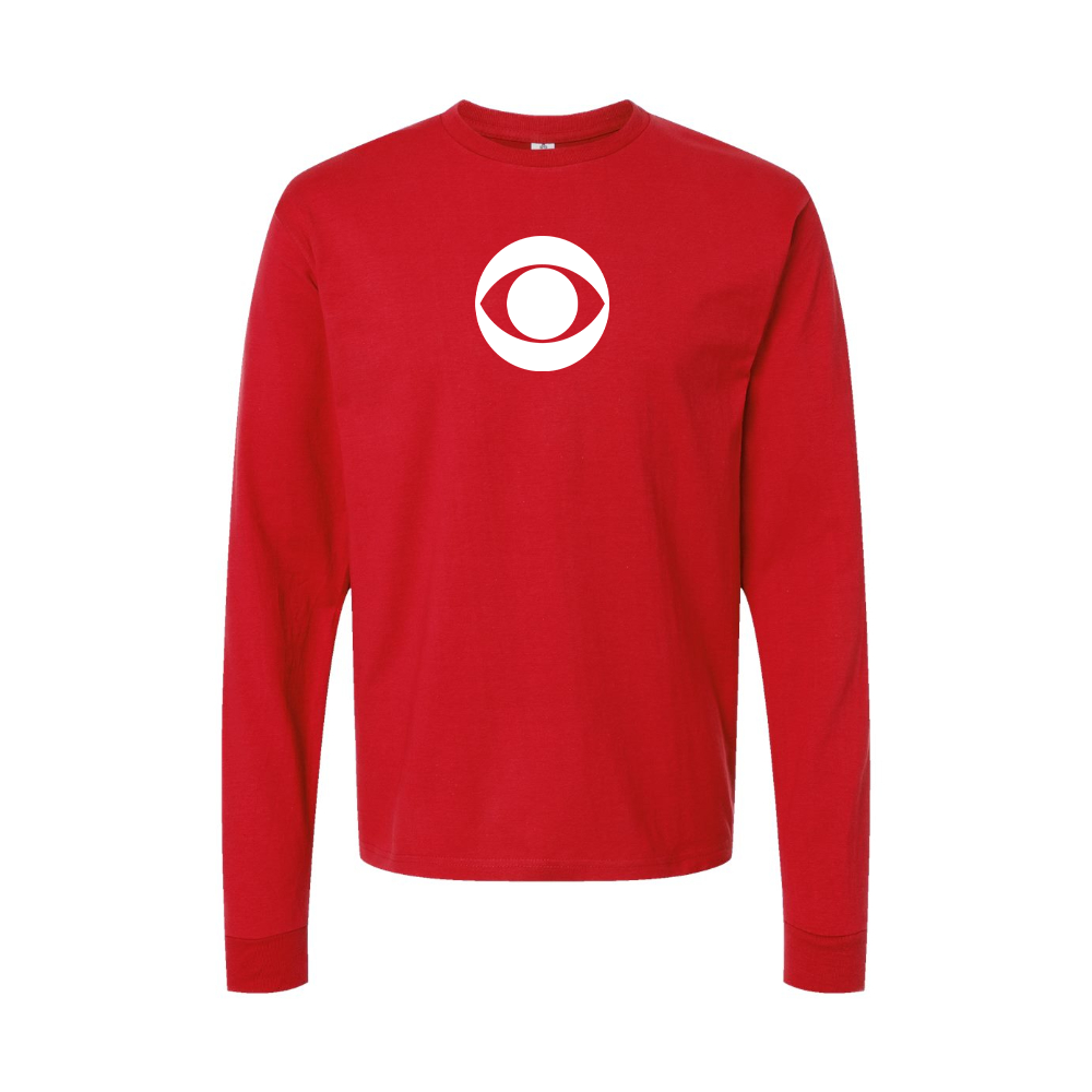 Youth CBS Logo Cotton Long Sleeve T-Shirt