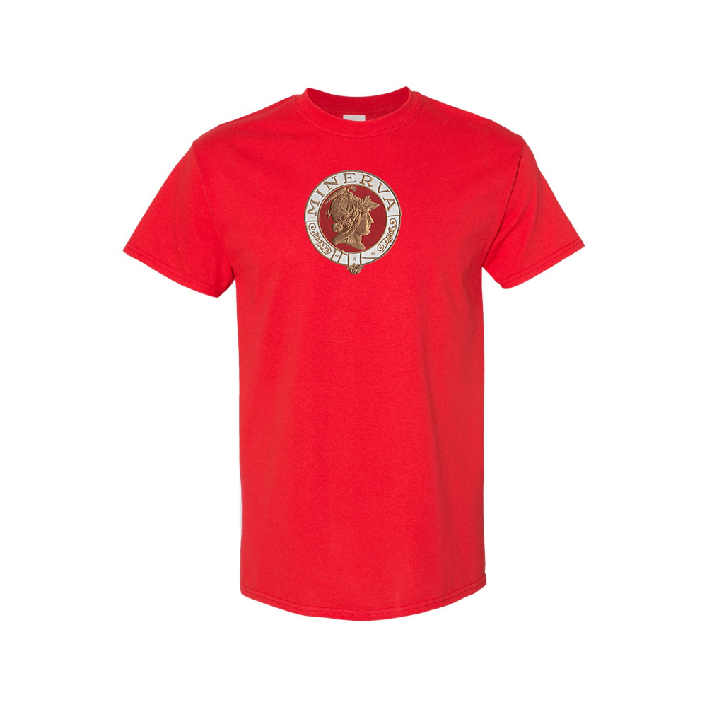 Men's Minerva Cars Logo Cotton T-Shirt