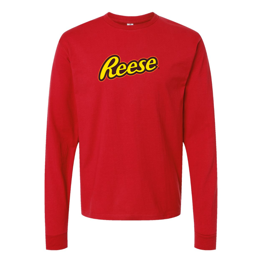 Men's Reese Peanut Butter Logo Long Sleeve T-Shirt
