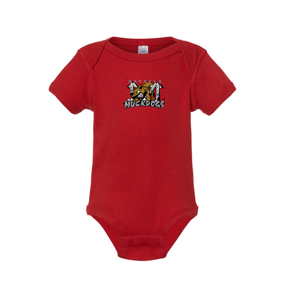 Batavia  Muckdogs Logo Baby Romper Onesie