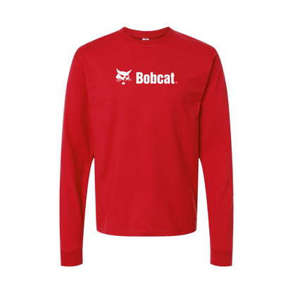 Men's Bobcat Company Logo Long Sleeve T-Shirt