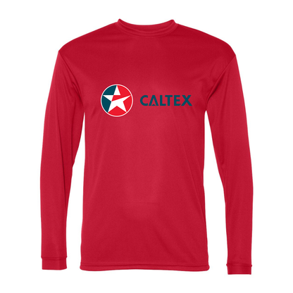 Men's Caltex Gas Station  Performance Long Sleeve T-Shirt
