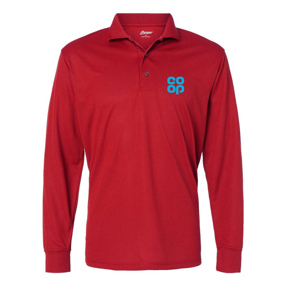 Men's CoOp Paragon Prescott Long Sleeve Polo