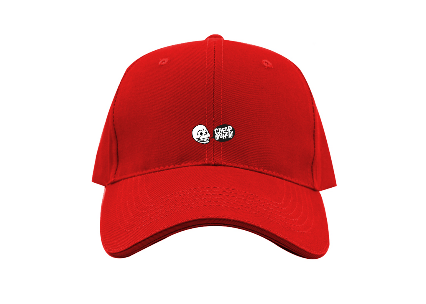 Cheap Monday Logo Dad Baseball Cap Hat