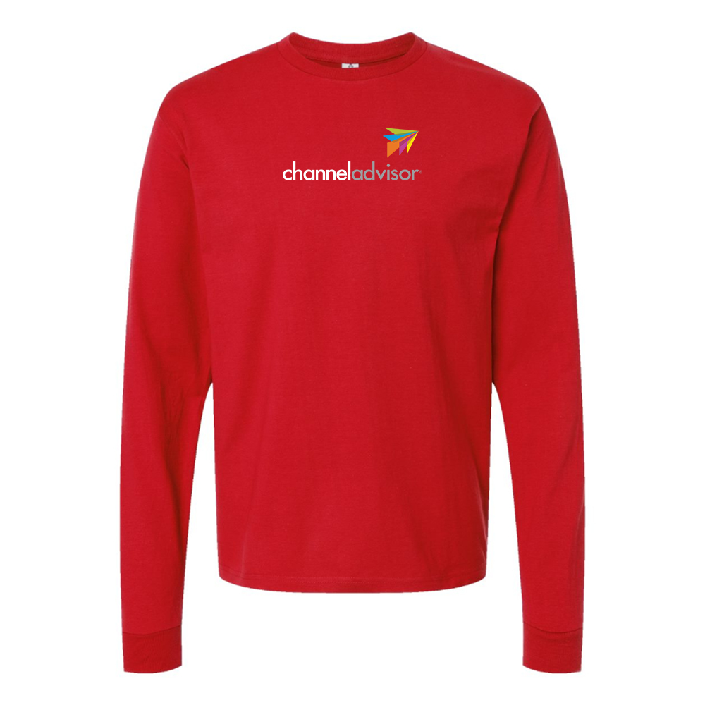 Youth ChannelAdvisor Logo Cotton Long Sleeve T-Shirt