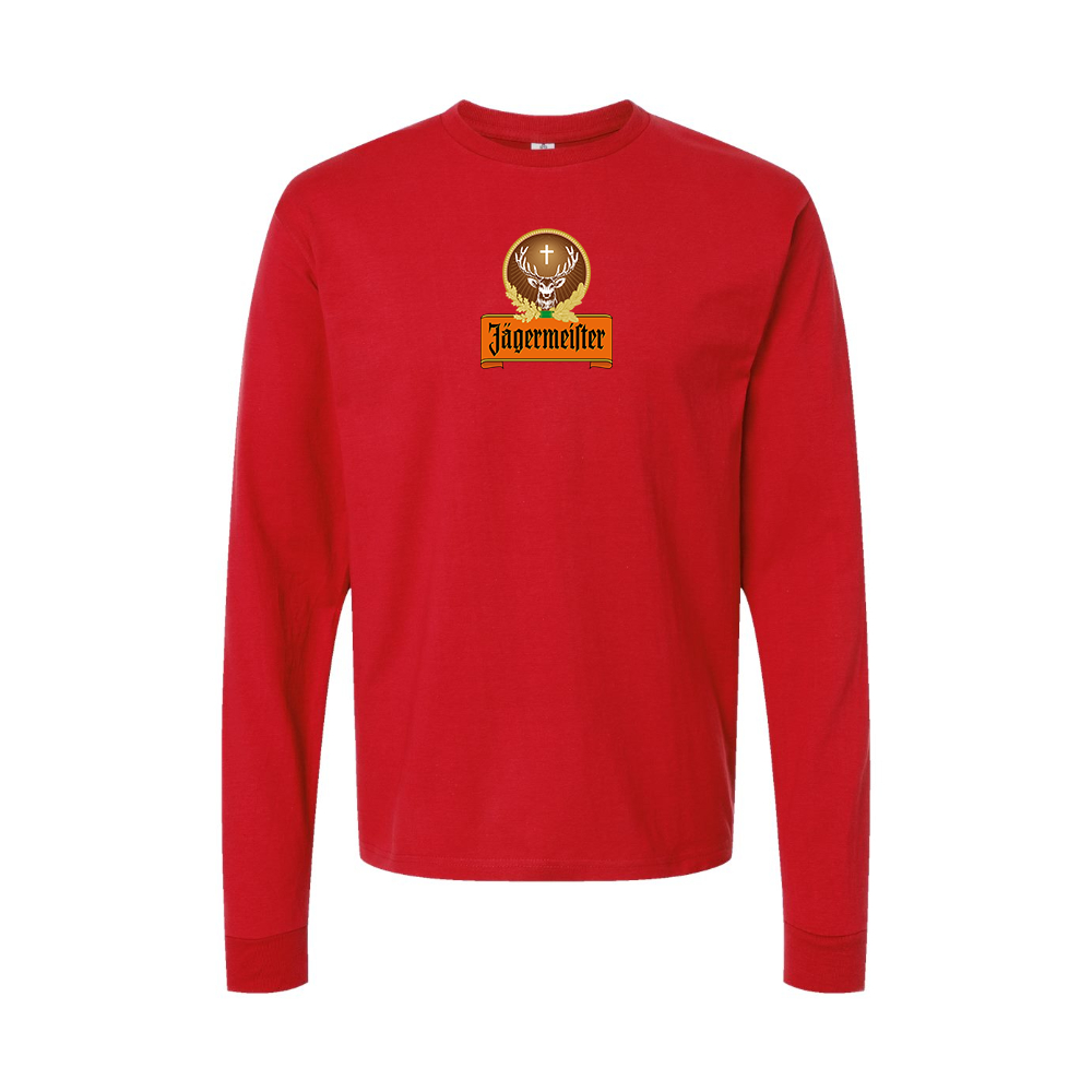 Youth Jagermeister Logo Cotton Long Sleeve T-Shirt