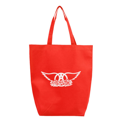 Aerosmith Logo Q-Tees Non-Woven Gusset Bottom Tote