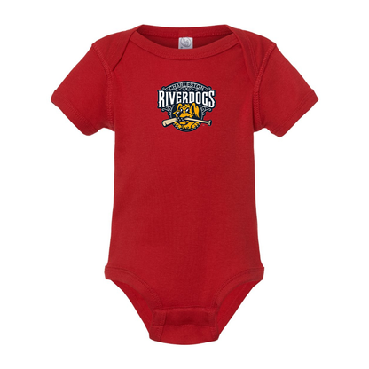 Charleston RiverDogs Logo Baby Onesie Romper