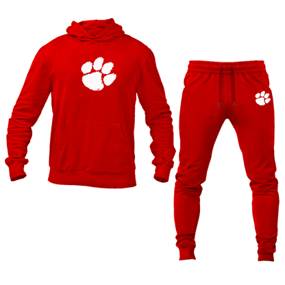 Men's Clemson Tigers Hoodie Joggers Set