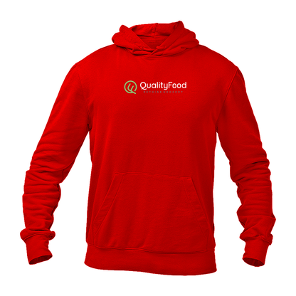Men's Quality Food Logo Pullover Hoodie