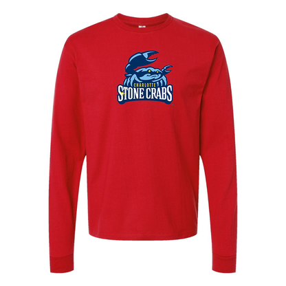 Youth Charlotte Stone Crabs Logo Long sleeves