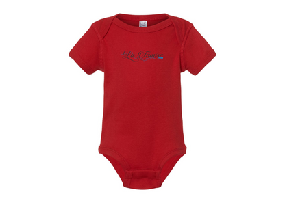 La Tamise Logo  Rabbit Skins Infant Baby Rib Bodysuit