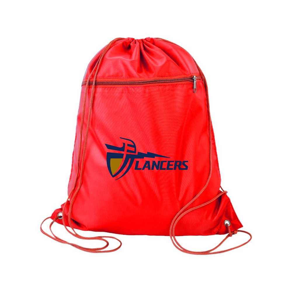 California Baptist Lancers Q-Tees - Polyester Cinchpack