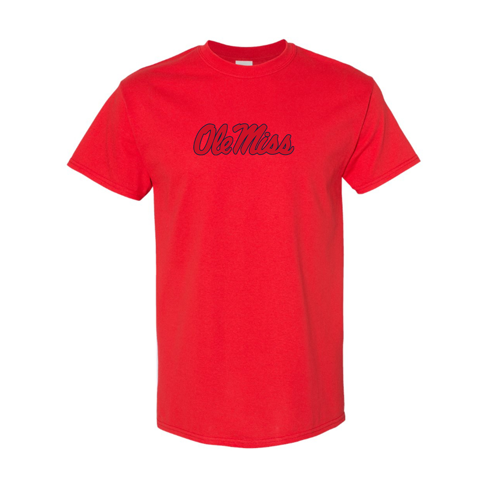 Men's Mississippi Rebels Logo Cotton T-Shirt