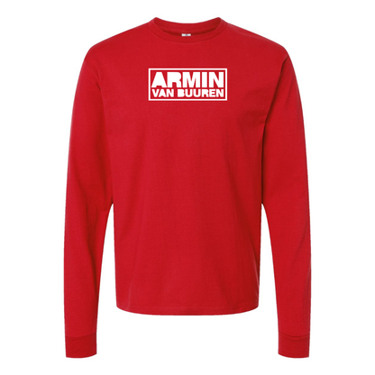 Men's Armin Van Buuren Logo Long Sleeve T-Shirt