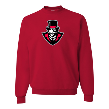 Men's  Austin Peay Governors JERZEES NuBlend Crewneck Sweatshirt