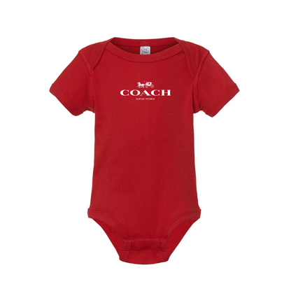 Coach Logo Baby Romper Onesie