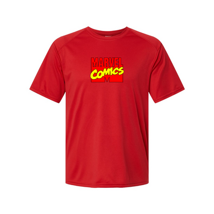 Men's Marvel Comics Logo Polyester T-Shirt