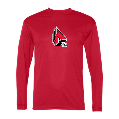 Men's Ball State Cardinals Performance Long Sleeve T-Shirt