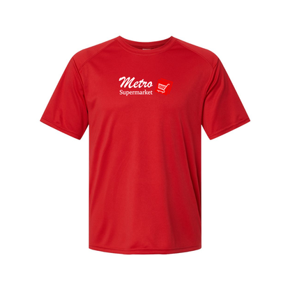 Men's Metro Supermarket Logo   Performance T-Shirt