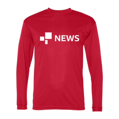 Men's  BBC News  Performance Long Sleeve T-Shirt