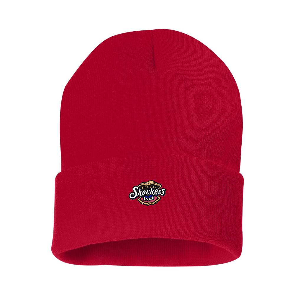 Biloxi Shuckers Logo Beanie Hat