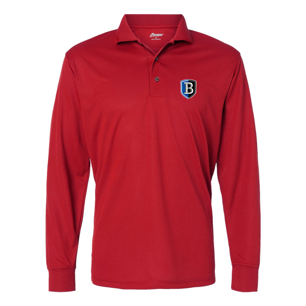 Men's   Bentley Falcons Paragon Prescott Long Sleeve Polo