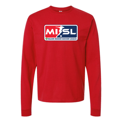 Youth Major Indoor Soccer League  Logo Long sleeves