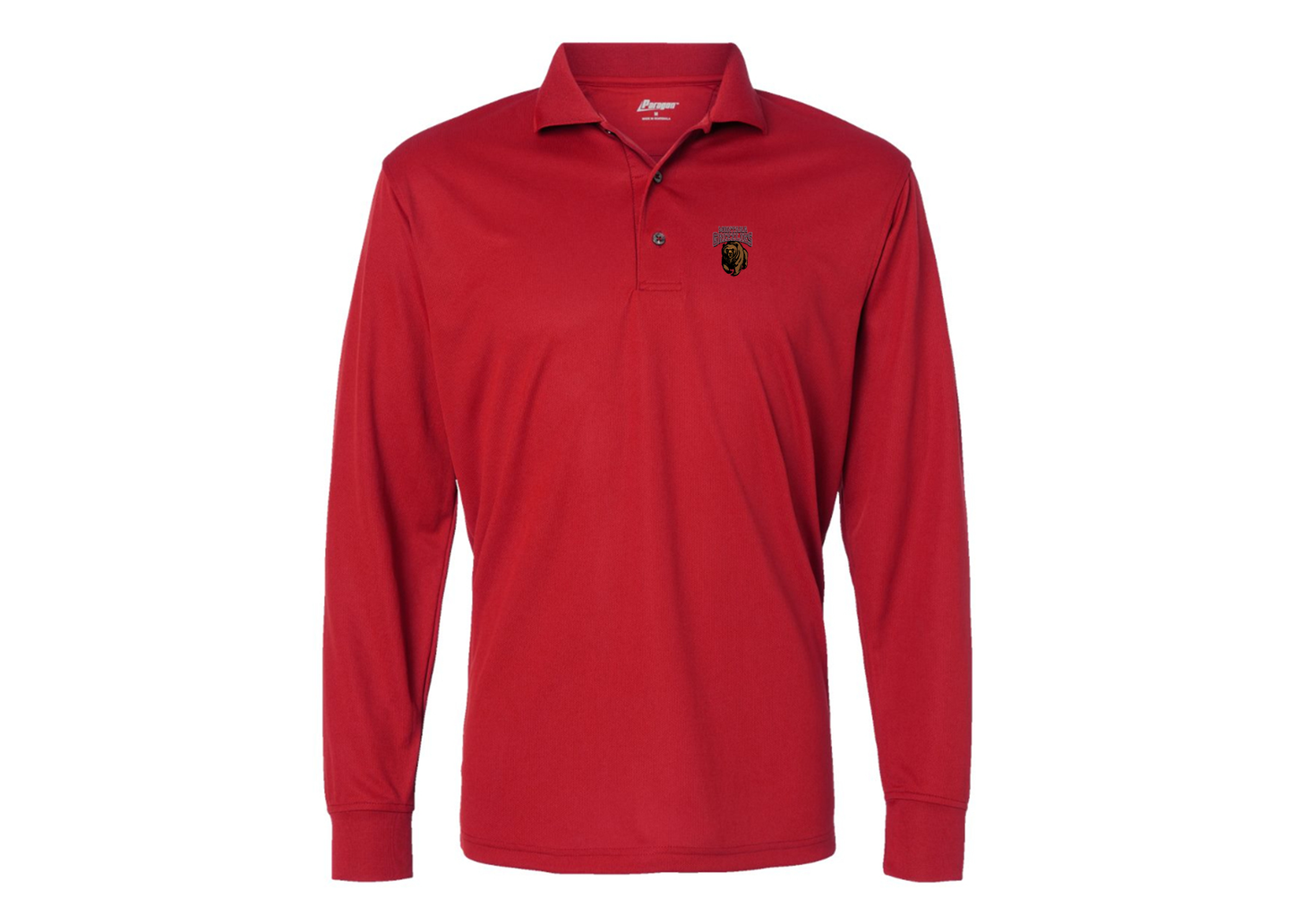 Men's Montana Grizzliesl Paragon Prescott Long Sleeve Polo