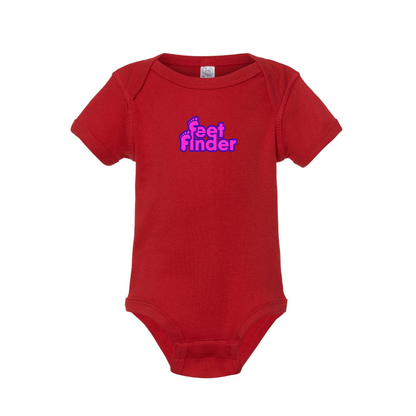FeetFinder Logo Baby Romper Onesie