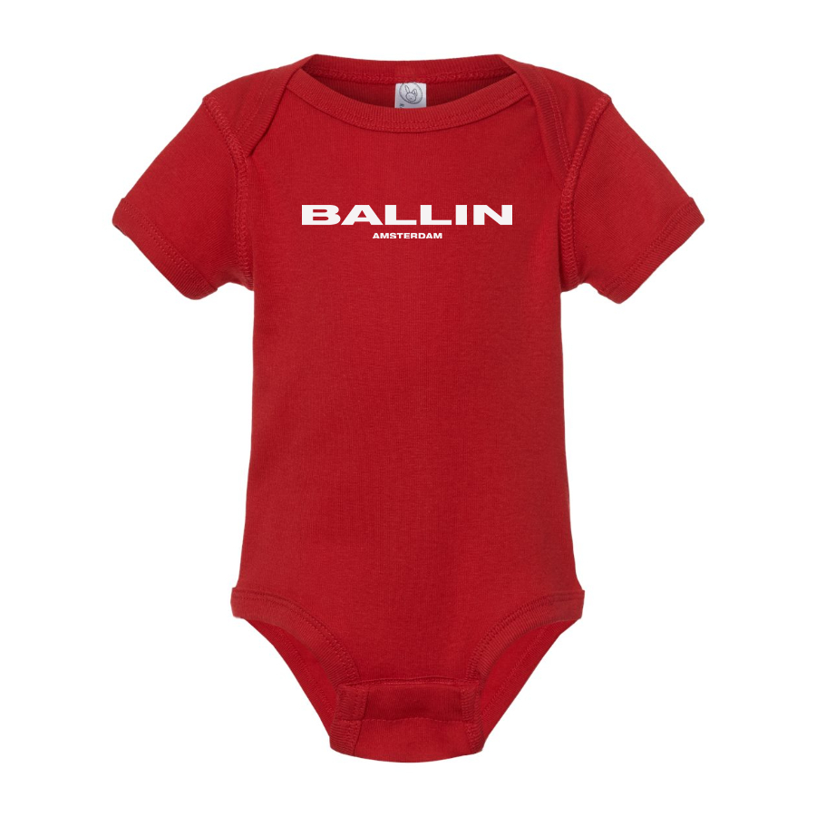 Ballin Logo Baby Onesie Romper
