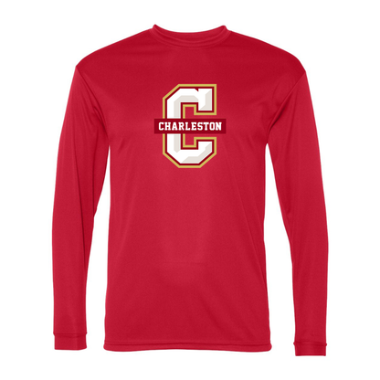 Men's Charleston Cougars Performance Long Sleeve T-Shirt