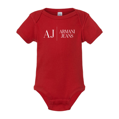 Armani Jeans Logo Baby Onesie Romper
