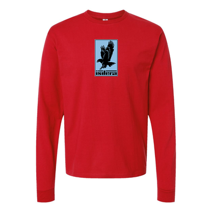 Men's  Isdera Logo Cotton Long Sleeve T-Shirt