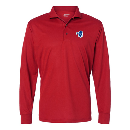 Men's Seton Hall Pirates Logo Paragon Prescott Long Sleeve Polo