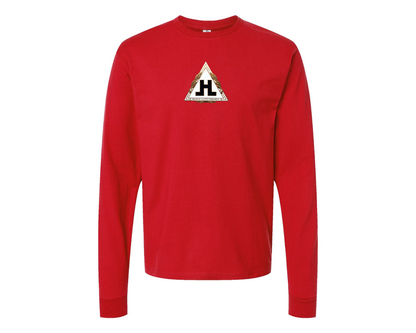 Youth Hansa Logo Cotton Long Sleeve T-Shirt
