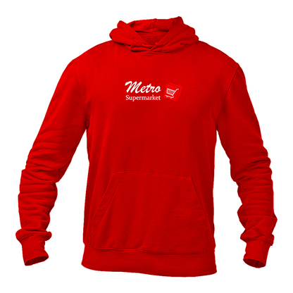 Men's Metro Supermarket  Logo  Pullover Hoodie